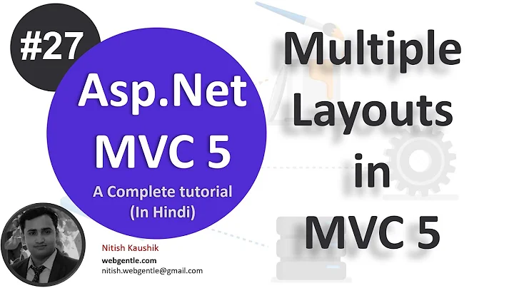 (#27) Multiple Layouts in MVC | mvc tutorial for beginners in .net c#