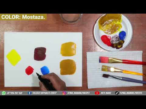 Video: ¿La mostaza tiene tinte amarillo?