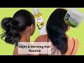 My Night & Morning Hair Care Routine For Longer Moisturized Hair