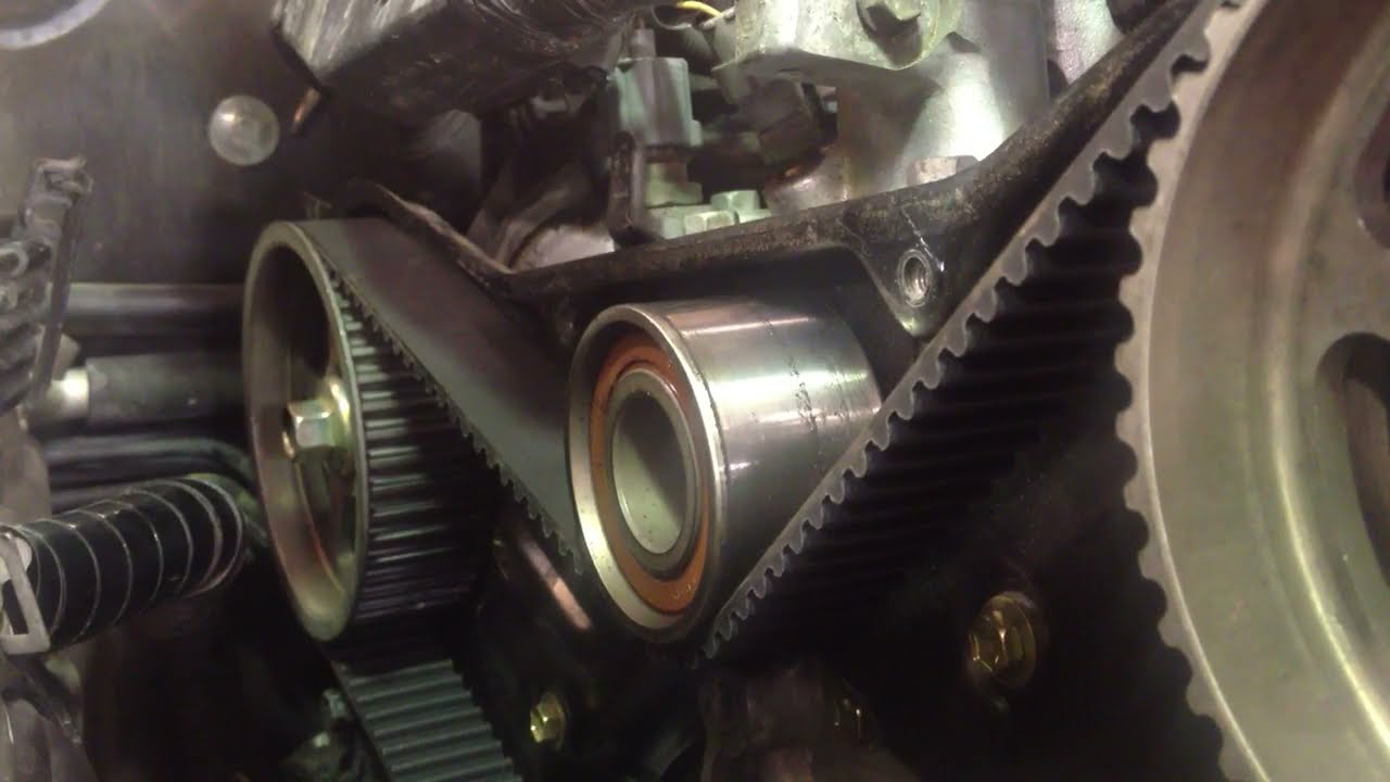 toyota 3.0 timing belt marks