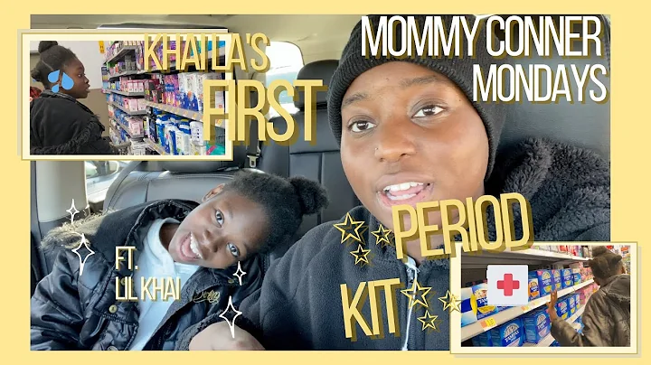 MY DAUGHTER HAD HER FIRST PERIOD! | CHECK OUT OUR REACTION AND FIRST TIME SHOPPING FOR HER KIT