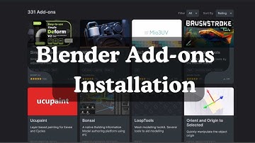 How to Install Add-Ons in Blender (from GitHub & Blender.org)