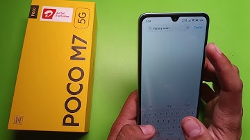 Poco M7 5G: Hoe de fabrieksinstellingen herstellen?