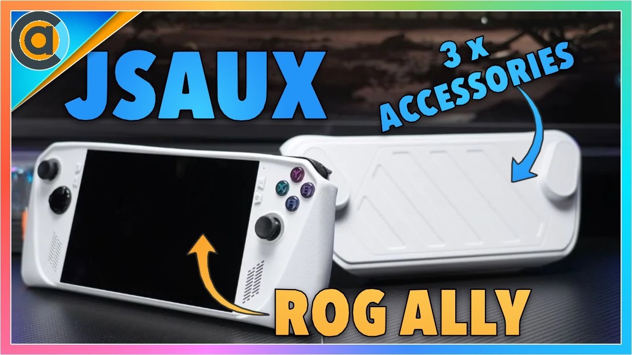 The latest JSAUX ROG Ally accessories are an awesome case and a transparent  backplate