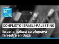 Benjamin netanyahu anuncia la intensificacin de los combates en gaza  france 24 espaol