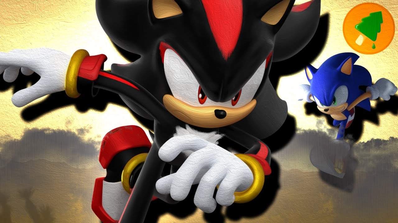 Can Shadow the Hedgehog run at super speed without his air shoes? - Quora