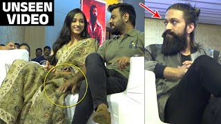 UNSEEN VIDEO : Rocking Star Yash Looks Towards Actress Srinidhi Shetty | KGF 2 Movie | NewsQube