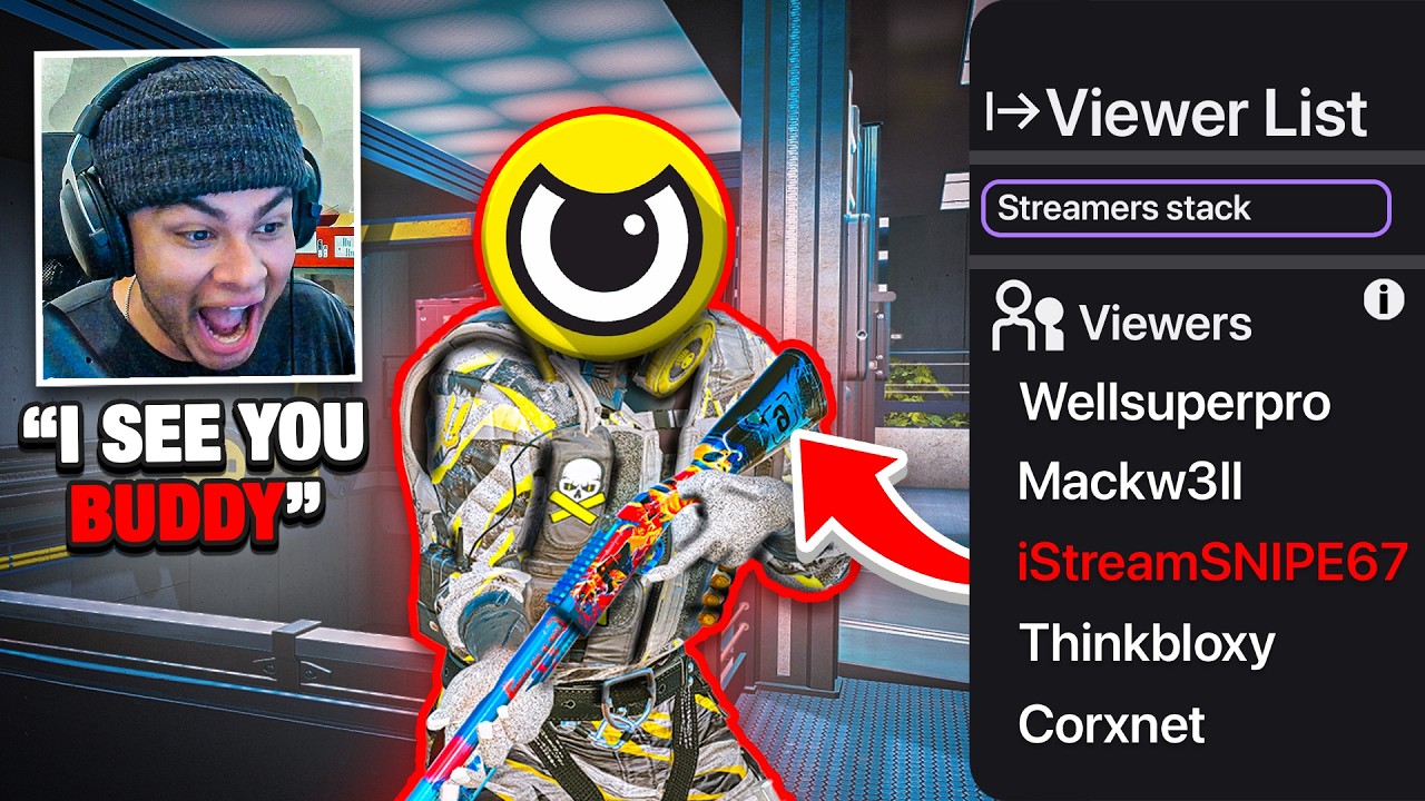 This CHEATER Tried To STREAMSNIPE Me...