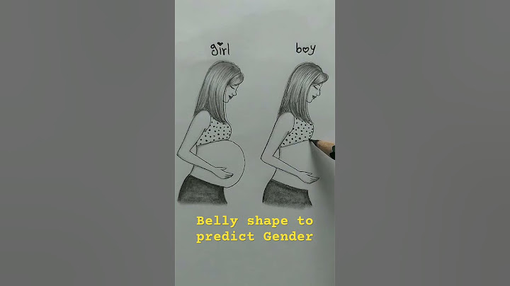 Belly shape to predict gender #baby #birthboy #pregnancy
