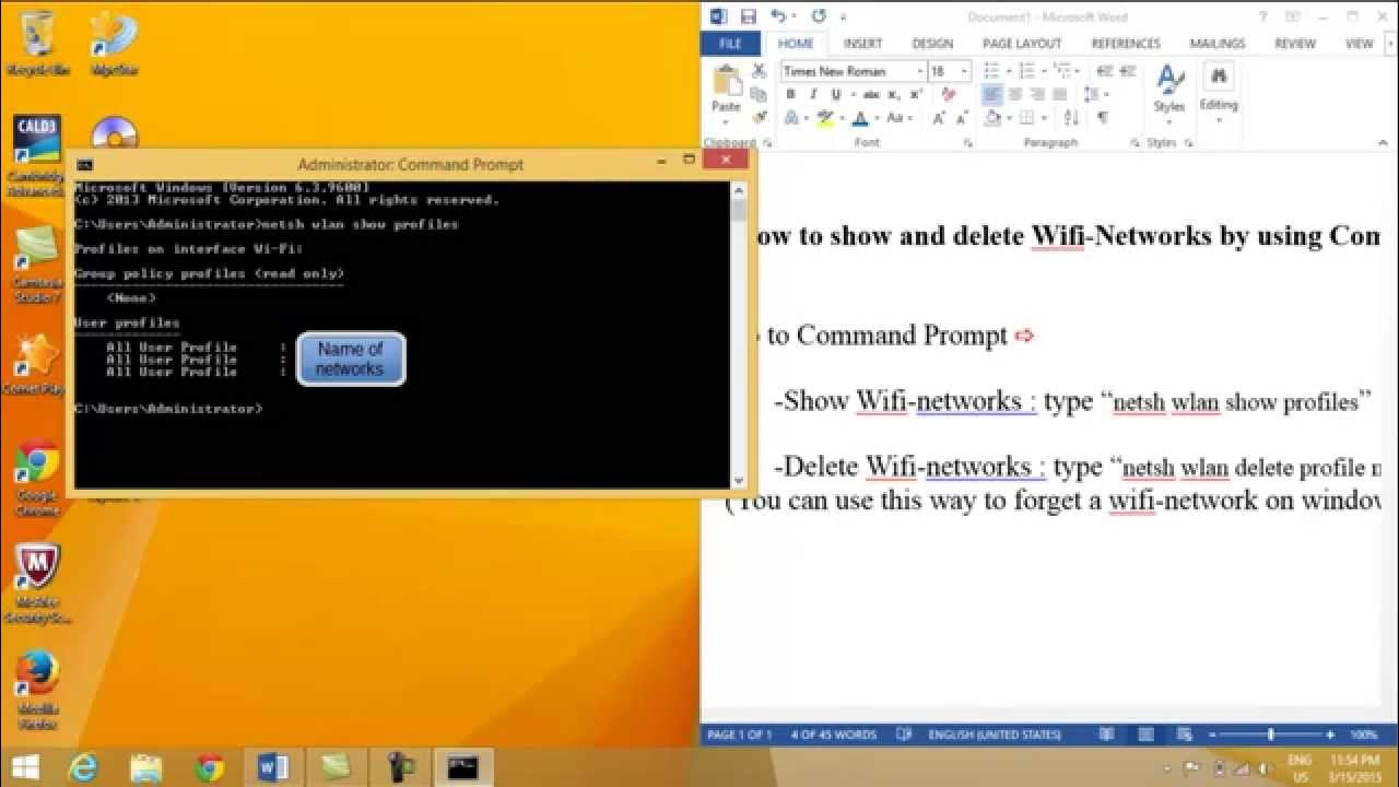 how-to-show-and-delete-wifi-networks-using-command-prompt-youtube