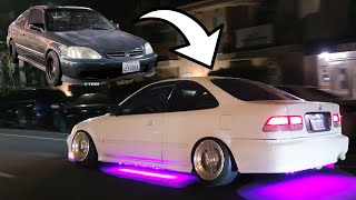 Building a stanced Civic in 10 minutes!