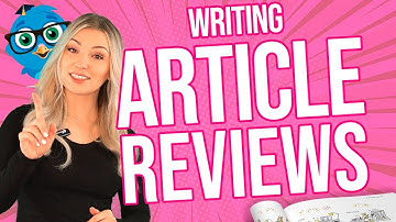 How To Write An Article Review