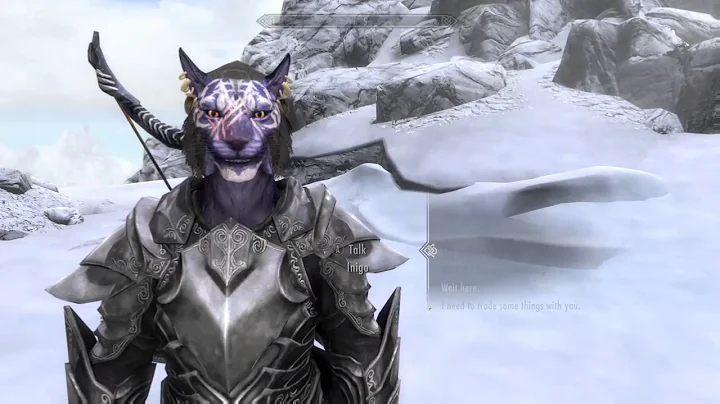 Skyrim Special Edition: Inigo moments compilation. (mod follower)