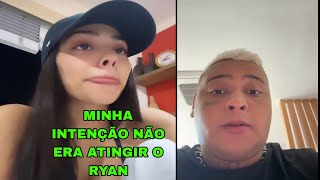 MÃE DA FILHA DO MC RYAN SP ESCLARECE A TRETA " não queria dizer aquilo"