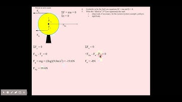 Rotational Equilibrium Example 2