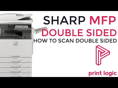 Double Sided Scanning - Sharp MFP's 10.1" Screen