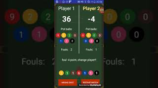 Snooker score keeper app - Udacity + Google scholarship screenshot 4