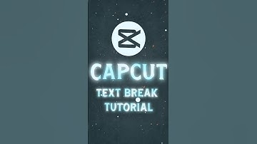CapCut Text Break Effect 💥 | Viral Text Animation Tutorial 2025 | #CapCut #Shorts