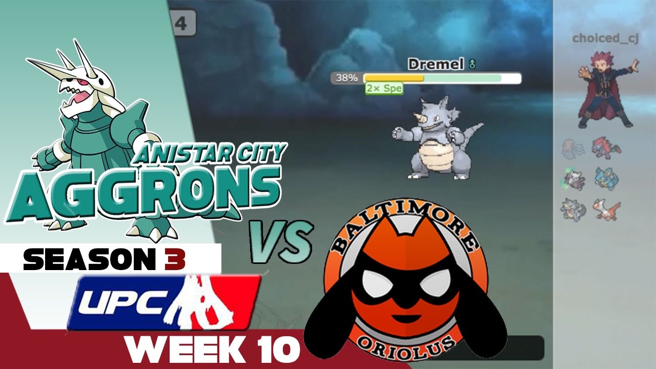 UPC S3 W10 Anistar City Aggrons vs Baltimore Oriolus W/TheOPJellicent