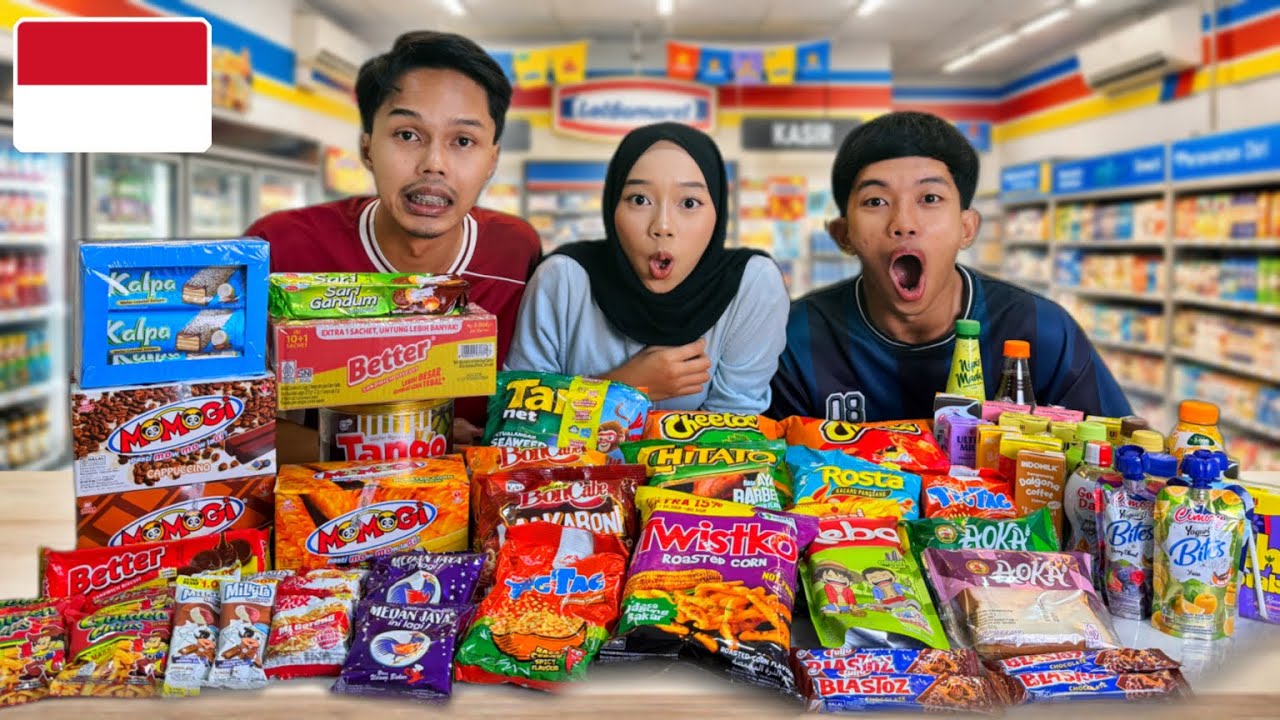 24 JAM ADIK BORONG JAJAN INDONESIA