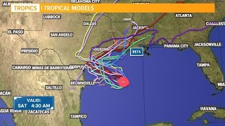 Tropical Storm Beta: Track, models and landfall projections