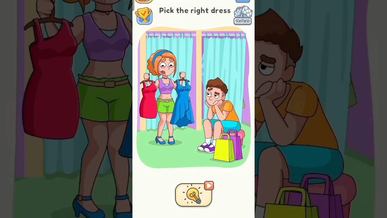 DOP 2 (Delete One Part) Pick the right dress 