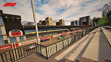 Azerbaijan Baku 2023: Fan View Experience | High Graphic Settings | Assetto Corsa F1 Mods