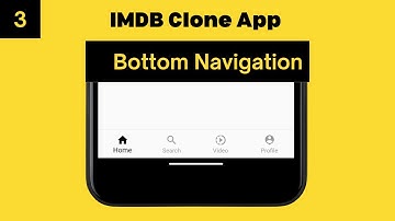 IMDB Clone - Bottom Navigation