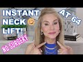 INSTANT NECK LIFT WITHOUT SURGERY! |  MY SECRET!!!