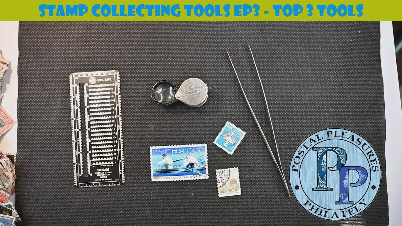 Stamp collecting tools  Philatelic supplies for stamp collectors