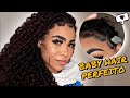 COMO FAZER O BABY HAIR NO CABELO CACHEADO ? / PASSO A PASSO