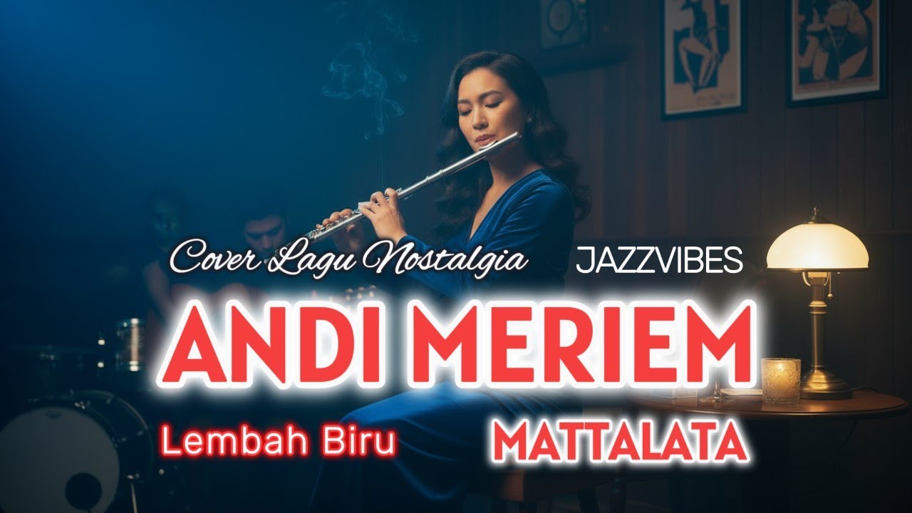 ANDI MERIEM MATTALATA - LEMBAH BIRU | A smooth and catchy jazz Cover