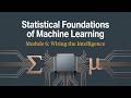 Statistical Foundations of Machine Learning | B.Tech AI &amp; Big Data Module 6
