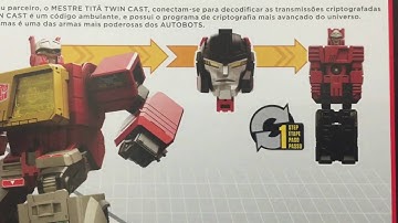 Transformers Titans Return Autobots Twincast and Blaster review