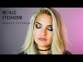 Metalic Eyeshadow #makeup #tutorial @natybeautyholic