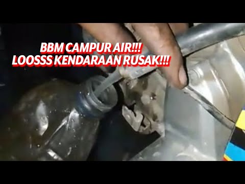 BENSIN KOK CAMPUR AIR‼️ NGERUSAK KENDARAAN DONG‼️SITU WARAS⁉️