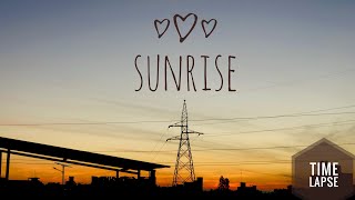 Sunrise - shot on iPhone (time lapse)