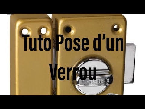 Comment installer un verrou de porte ?