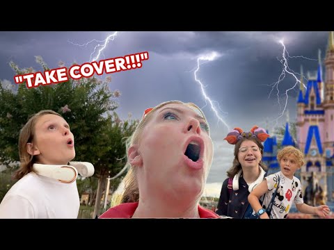My 5 KIDS Share Shocking NEWS W Me As Disney World Is Taken Over By STORM
