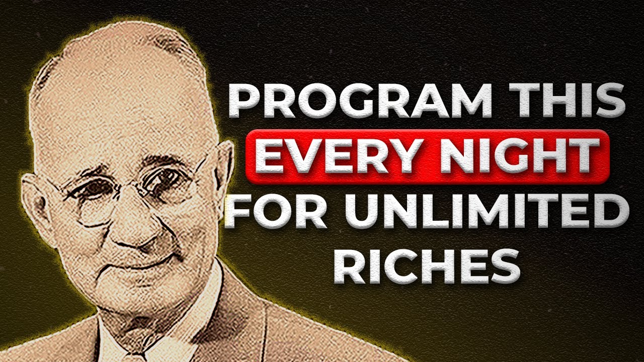 Say THIS Every Night Before You Sleep | Napoleon Hill - YouTube