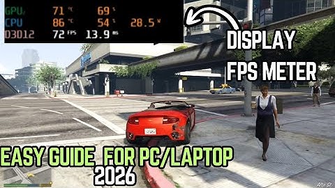 How to Show FPS, Temperature, GPU & CPU Usage in Any Game | Simple Guide (2026)