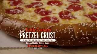 TV Spot - Little Caesars Pretzel Crust Pizza - $6 Hot N Ready Soft Pretzel screenshot 5