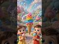 ABC Song / I is for Ice Cream. #alphabetsong #shorts #trending #viral #cartoon #babysongs #rhymes