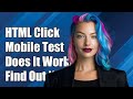 Does HTML's 'onclick' work on mobile devices?