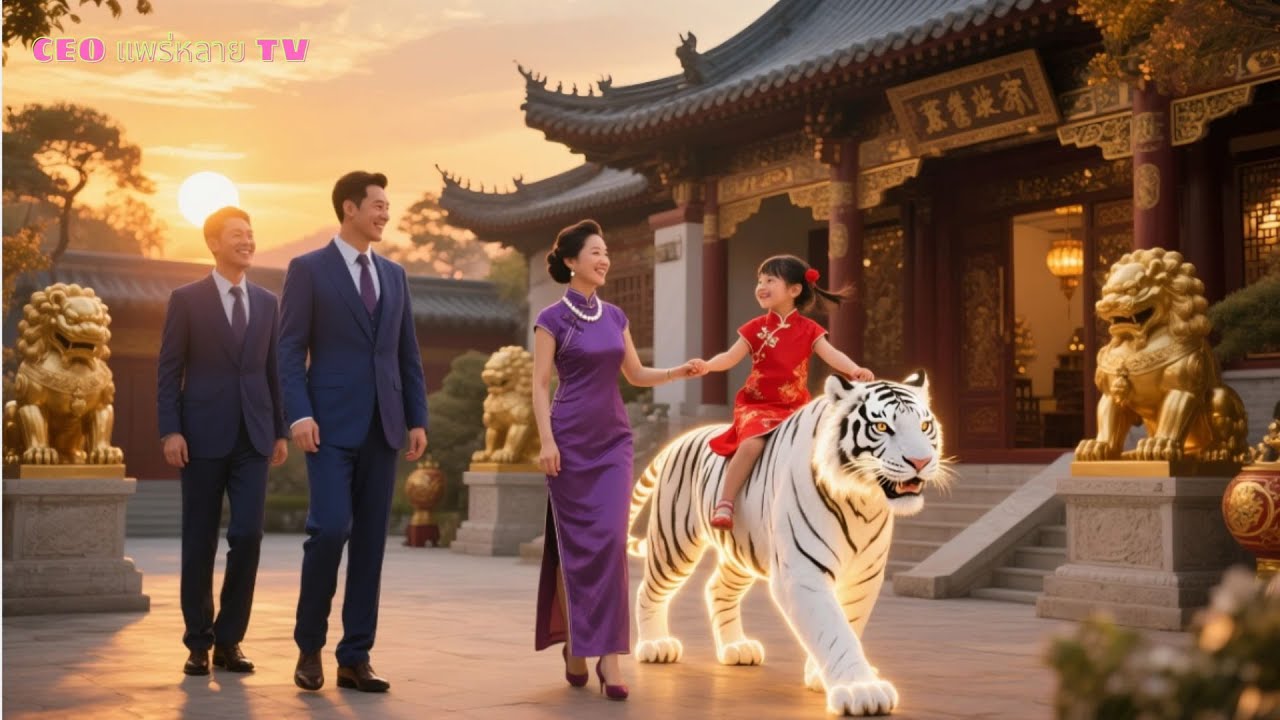 เด็กหญิงวัย 7 ขี่เสือลงจากภูเขา ทำให้พ่อแม่ CEO ตกตะลึง – ได้รับการเลี้ยงดูดั่งเจ้าหญิง!