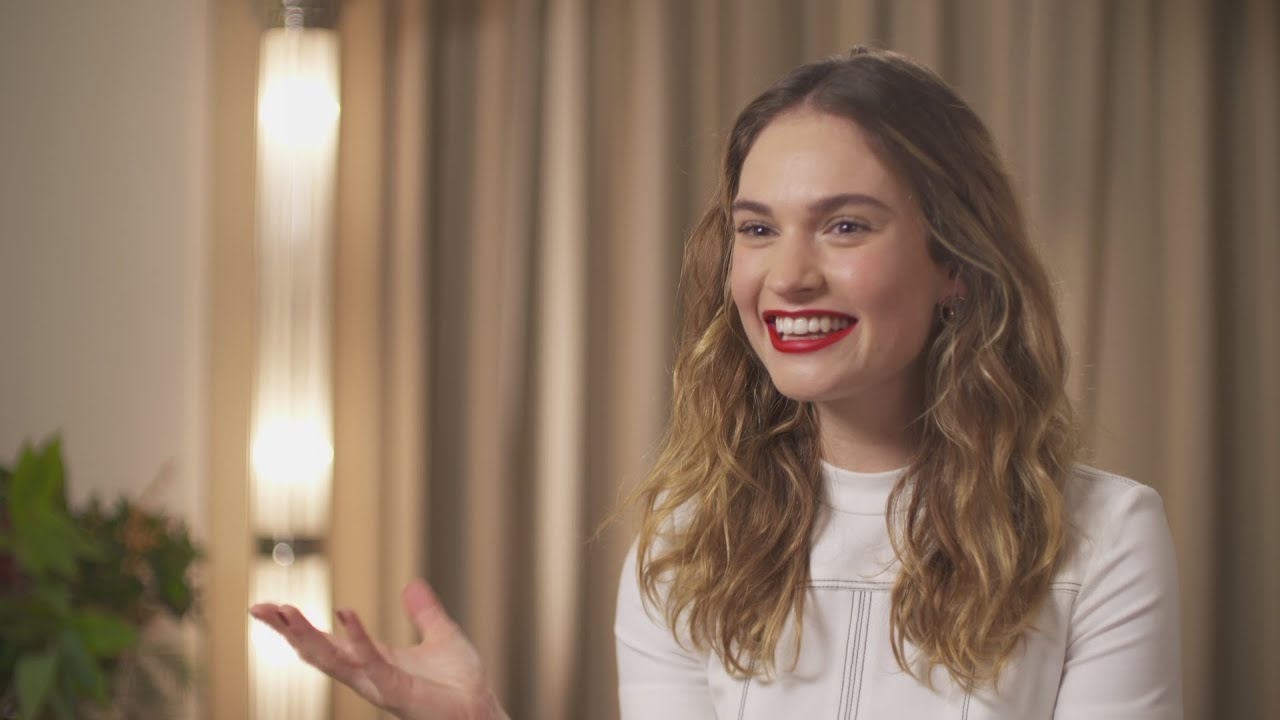 Lily James talks new starstudded Burberry ad YouTube
