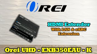 Send eARC/ARC HDMI over Ethernet to your AV Receiver UHD-EXB350EAU-K