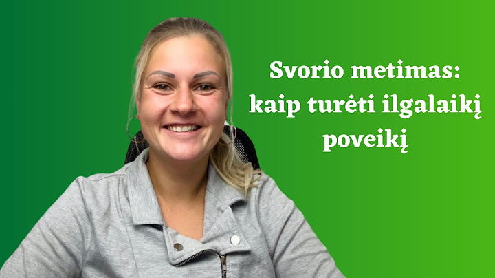 Svorio metimas: kaip turėti ilgalaikį poveikį