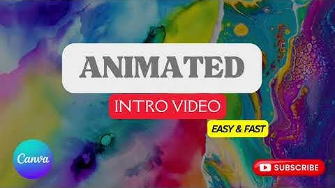 Create intro video in 1 minute smoke effect | Tips and Tricks | Canva