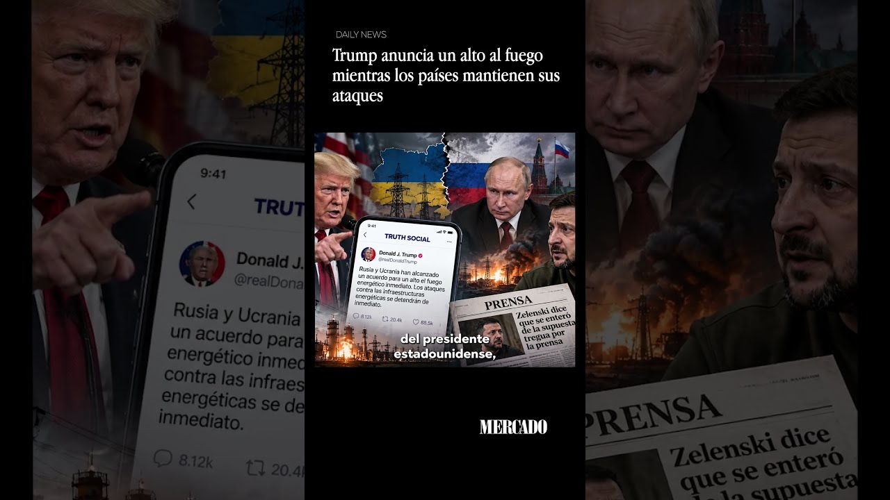 Trump anuncia un alto el fuego mientras los paises mantiene sus ataques